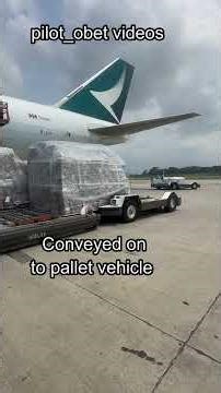 Boeing 747 offloading operation