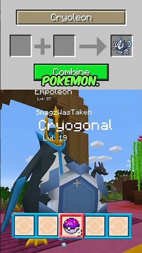 Cryoleon is one of our newest custom fusion Pokemon! 🔥