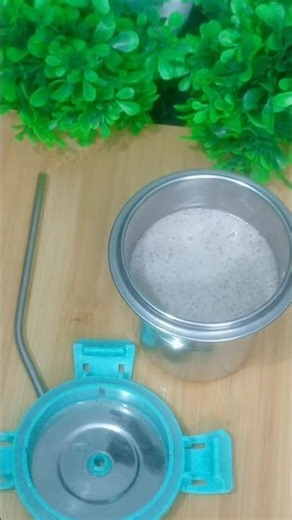 Ragi Banana Milkshake Recipe | Calcium Rich Drink for Kids & Toddlers#shorts