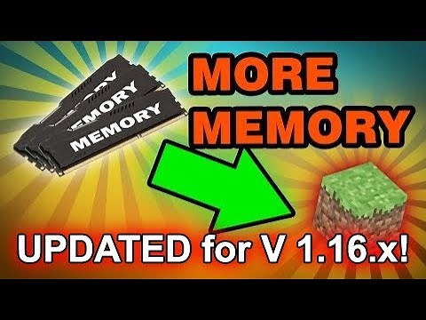 Allocate More RAM Memory To Minecraft 1.16.x (2020 Launcher)