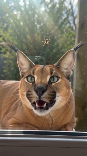 That Tiny Spider Had Limba's FULL Attention 🕷️🐾