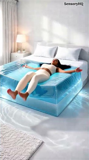 ASMR Crazy Beds 🥚💧🥝 | Unreal Textures & Sensory Sleep #shorts #asmr #satisfying