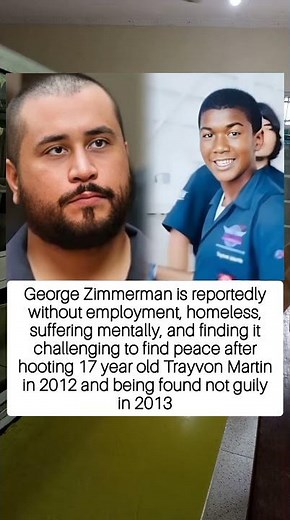 George Zimmerman is reportedly without employment, homeless, suffering mentally 😱🥺 #shorts