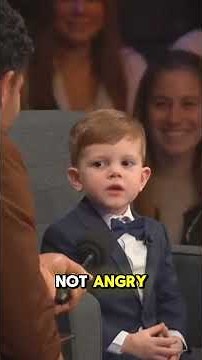 “The Most Dangerous Guest on a Talk Show: A Child 😂” #funny #littletalks #funnykids