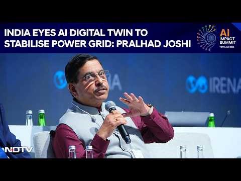 AI Summit: India Eyes AI-Powered Digital Twin To Stabilise Power Grid, Says Pralhad Joshi