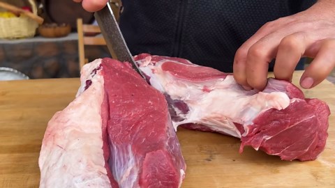 Lamb & Vegetables Cooked in a Tandoor