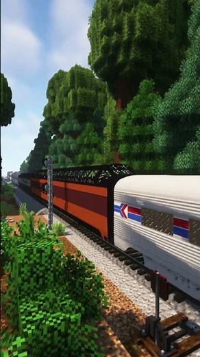 SP 4449 Excursion Flies By! - Minecraft Immersive Railroading