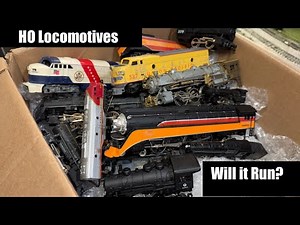 Huge 50 Year Old HO Train Collection Unboxing - Will Any Work?