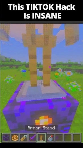 Minecraft Bedrock Build Hack 🤯 (Secret Trick!)