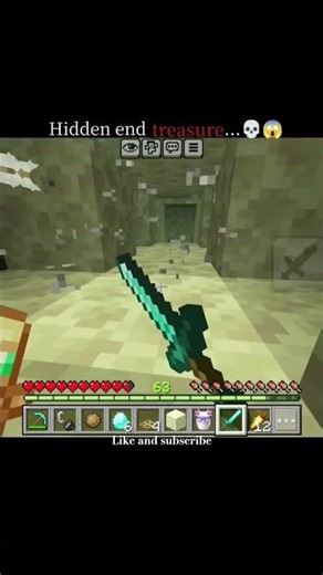 What Is Hidden Under The Bedrock In The End? 👀