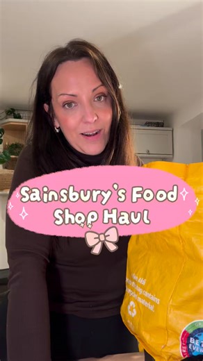 Grab a cuppa because Iv done some shopping at Sainsbury’s. The rest is coming in an Asda delivery van😂 this is what I got at Sainsbury’s last night and it was heaving 🙊♥️ | Claire Abebrese