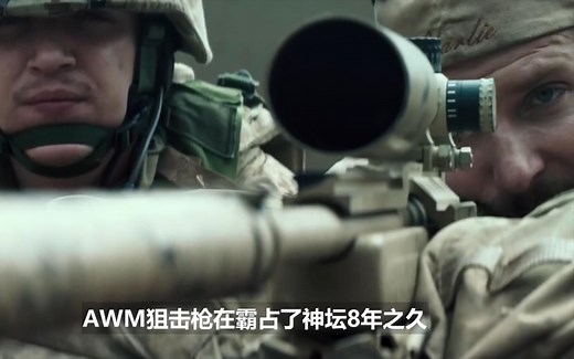 【AWM】狙击步枪有多厉害？最精准的狙，创过世界纪录！
