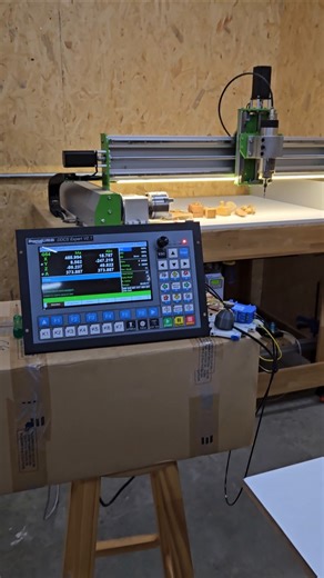Esquadro Automático na DDCS Expert CNC Router 🤩 #cnccaseira #cncrouter #cnc #cncmill #routercnc