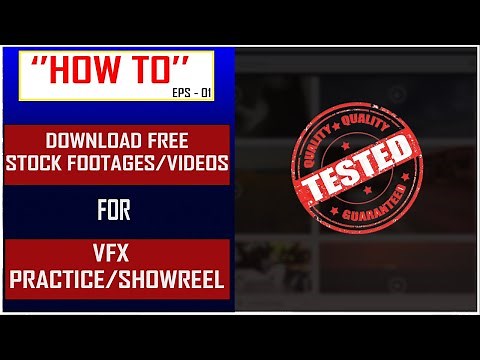 How to Get Free Footage/Videos for VFX Practice [EPS 01] || Free Video Footage