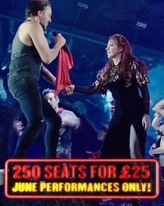 64K views · 423 reactions |  250 SEATS FOR £25  Celebrate this year’s 25th anniversary of iconic hit 'I’d Do Anything For Love' with 250 Stalls Seats per Show at just £25! Mon-Thurs Performances in June ONLY:  batoutofhellmusical.com/book-tickets  | Bat Out Of Hell - The Musical | Facebook