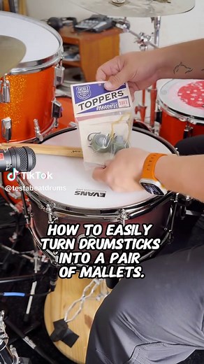 DIY Drum Mallets: Turn Sticks into Mallets