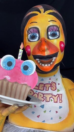 Adorable Heart Racing Cute Character: Stay Calm FNAF