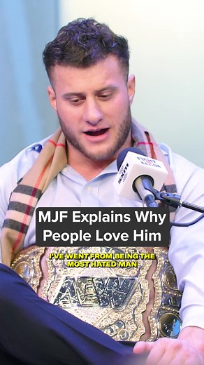 MJF isn't going to change 😤 (📡: Busted Open Radio) #wrestlingtok #MJF #aew