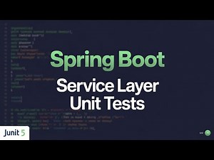 Exploring Service Layer Testing in Spring Boot Using JUnit 5 & Mockito | RESTful Web Services