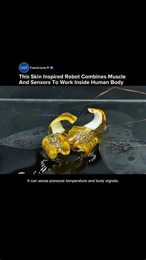 Skin-Inspired Robots Act Like Human Muscles Inside Body | Future Medical Implants #medical #implant