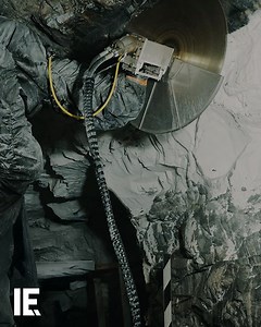 40K views · 164 reactions | The Catonator by KUKA is a mobile robotic arm, with a giant 1000-2000 mm saw blade. This tool is aimed at cutting through rock and concrete in applications like mining. | Interesting Engineering | Facebook