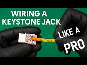 Wiring a Keystone Jack - The Definitive Guide