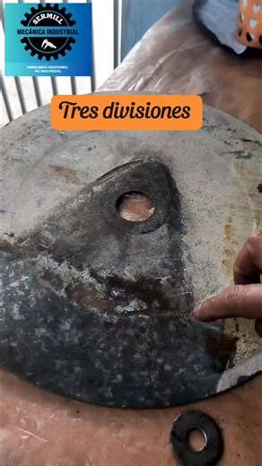 Como hacer tres divisiones en un círculo. #mecanica #torno #estudiantes #soldadura #viralchallenge #seguidores | Mecánica Industrial Sermill