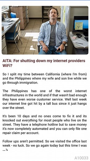 12K views |  AITA: For  shutting  ✈ down my internet  providers WiFi? #storytime #personalgrowth #aitastories | Ancient Mysteries Revealed | Facebook