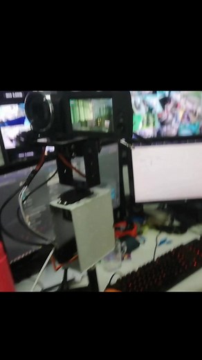 my first mobile robot camera, ginamit sa graduation 😁 #robot #arduino #programming #kids #servo #graduation #fyp #fypシ #diy #event #experiment #sony #handycam #ptz #tripod #remote #wifi #challenge