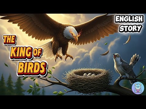 The King Of Birds | Moral Story For Kids in English for Love, Peace and Greed
