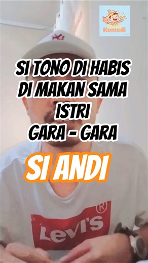 SI TONO DI MARAHIN ISTRI GARA - GARA MAIN SEMALAMAN SAMA SI ANDI