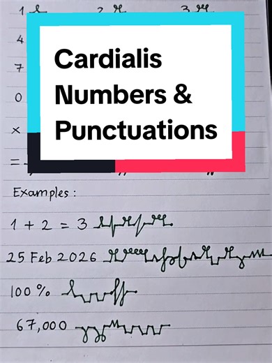Creating a Clear Guide on Cardialis Writing System