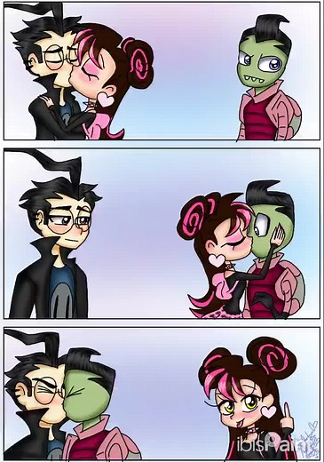 Digital Fanart of Invader Zim Characters