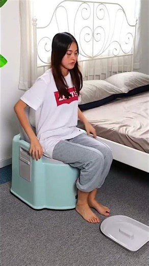 Portable Travel Lightweight Elderly Toilet ✅ The product is tagged in the video!