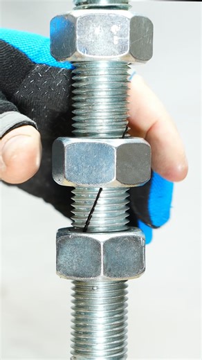 Life Hack Shack on Instagram: "Maximum Strength Rod Extension: The 3-Nut Coupling Trick! #lifehack #diy #tips #tricks #workshop #metalworking #skills"