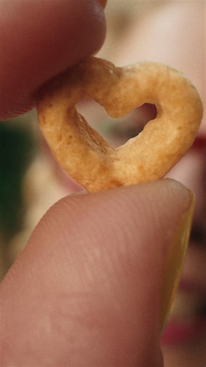 Heart shapes are back - now with affirmations on every box. | Cheerios