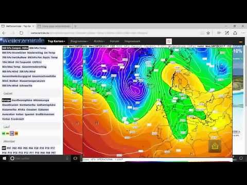 Wetterkarten lesen - Crashkurs