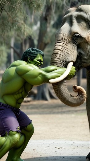 Elemental Power vs Hulk | Fire, Water, Earth & Air Battle 💥