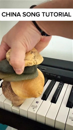 China Song Tutorial CINQUE ROCKS Tutorial #piano #pianotutorial #easy #china #newyear