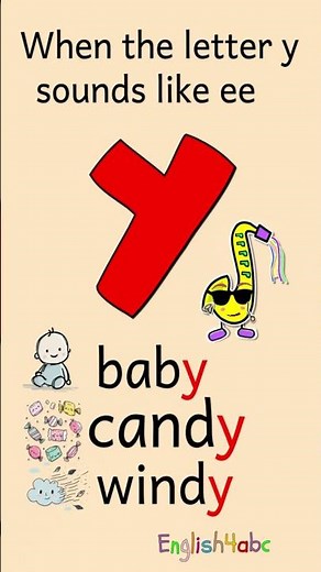 Long Vowel E — Y Says /ē/! | Baby, Candy, Windy
