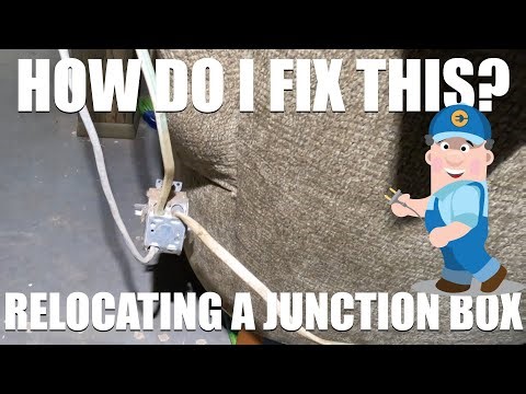 How To Relocate a "FLOATING JUNCTION BOX"