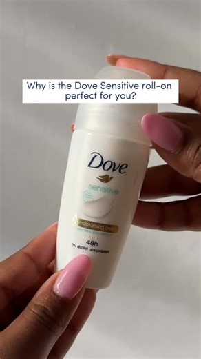 This is your sign to switch to Dove Sensitive Roll-on, and give your underarms a little extra love and care 🤍✨ | Dove
