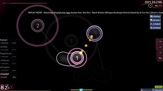 [osu!/新bp1] 玩osu以来的第一个五星FC 124pp