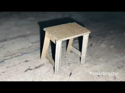 Waste Cardboard to Strong Table 😲 | DIY Cardboard Furniture