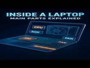INSIDE A LAPTOP MAIN PART EXPLAIN