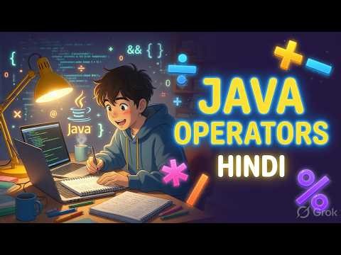 Java Arithmetic Operators in Hindi 🔥 | Complete Beginner Tutorial | + - * / % Explained Step by Step