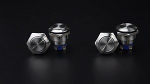 Push Button Quick Connect Solder Lug PCB Pin Terminal Push Button Switch Press Button for Easy Install