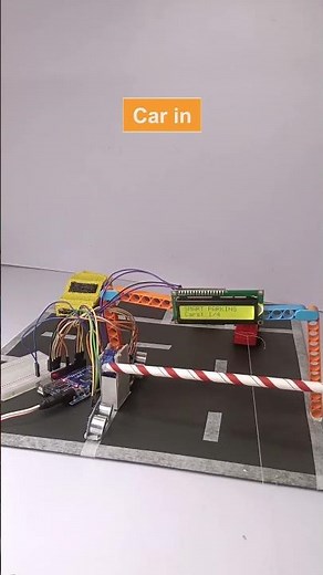 Smart Car Parking System using Arduino | Robotics & IoT #shorts #arduino #arduinoprojects #STEM #DIY
