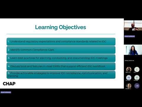 Hospice IDG Best Practices Webinar 2025