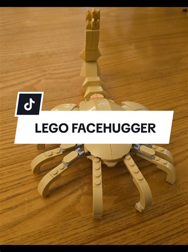 Made a #Lego #Facehugger and it's creeping me out. #Alien #AlienEarth #Xenomorph